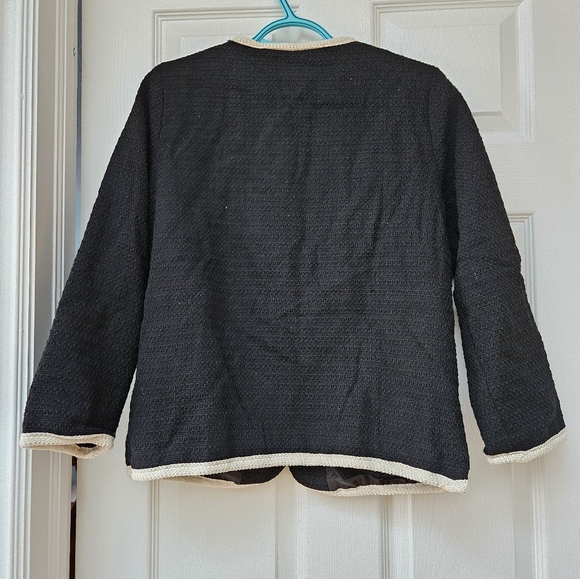 Tweed Jacket with Contrast Trim - Picture 2 of 3